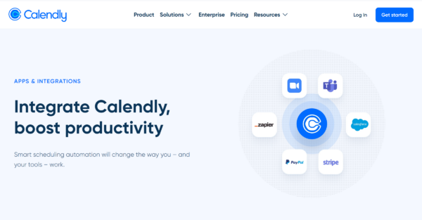 20 Examples of the Best SaaS Integrations Pages Calendly integrations page
