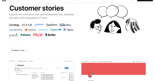 20 Examples of the Best SaaS Testimonials Pages Notion testimonials