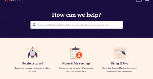 Top Examples of the Best SaaS FAQ Pages 15Five FAQ page